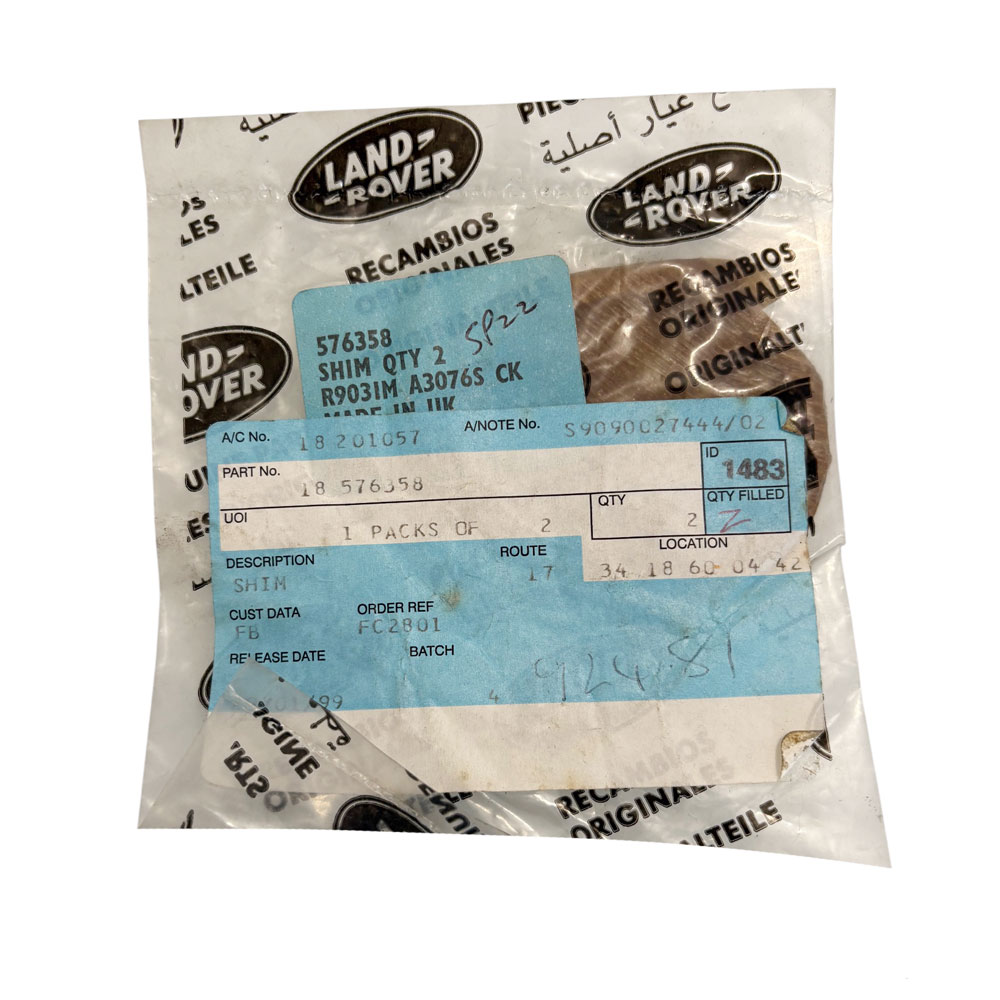 Layshaft Shim 1.90mm 576358